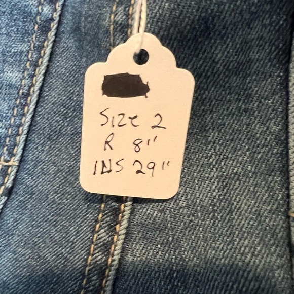 B7.12 AEO Next Level Low-Rise Super Stretch Jeggings 2 ⢠Rise 8 ā¢inseam 29 - Picture 6 of 7